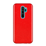 Capa brilhante Wozinsky para Xiaomi Redmi Note 8 Pro vermelho