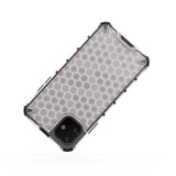 Capa de armadura de favo de mel com pára-choque de TPU para iPhone 11 verde
