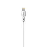 Cabo de carregamento de dados Dudao USB  -  Lightning 2.1A 1m branco (L4L 1m branco)