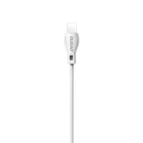 Cabo de carregamento de dados Dudao USB Tipo-C 2.1A 2m branco (L4T 2m branco)