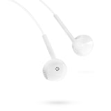 Auriculares Dudao Lateral Auriculares Auriculares com controle remoto branco (X10S branco)
