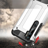 Capa de armadura híbrida resistente e resistente para Xiaomi Mi Note 10  -  Mi Note 10 Pro  -  Mi CC9 Pro preto