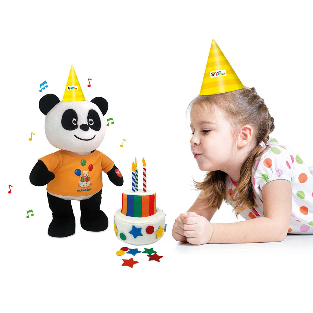Concentra Panda Peluche Parabéns