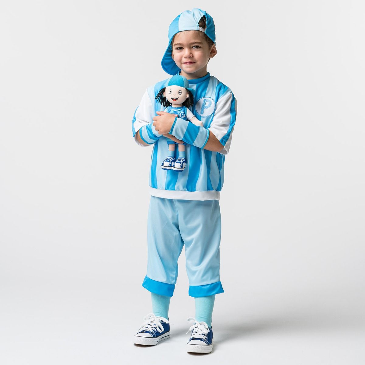 PANDA E CARICAS - Disfarce PEDRO com peluche