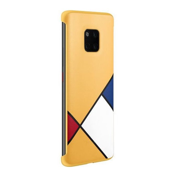 Capa protetora Huawei Capa transparente para Huawei Mate 20 Pro amarela (51992767)