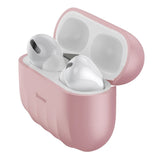 Protetor de caixa de sílica gel Baseus Shell para Apple Airpods Pro rosa (WIAPPOD-BK04)