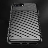 Capa Thunder Capa flexível resistente resistente e resistente de TPU para iPhone 8 Plus  -  iPhone 7 Plus preta