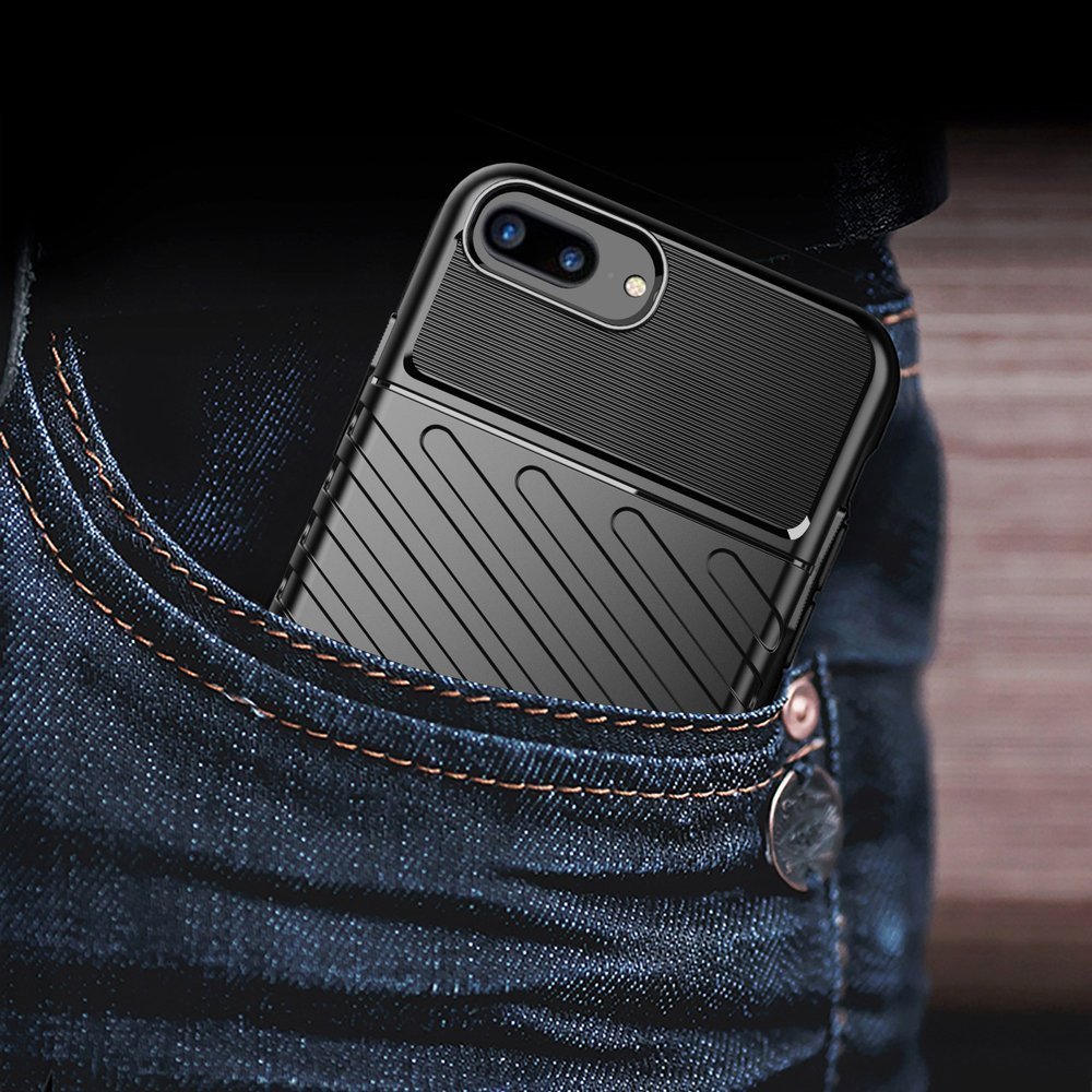 Capa Thunder Capa flexível resistente resistente em TPU para iPhone 8 Plus  -  iPhone 7 Plus azul