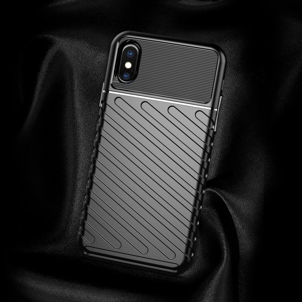 Capa Thunder Capa flexível resistente resistente em TPU para iPhone XS  -  iPhone X verde