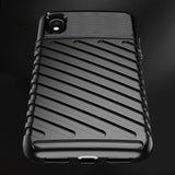 Capa Thunder Capa flexível resistente resistente em TPU para iPhone XS  -  iPhone X verde