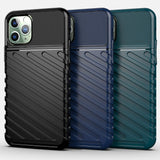Capa Thunder capa flexível resistente resistente em TPU para iPhone 11 Pro verde