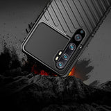 Capa Thunder Capa flexível resistente resistente em TPU para Samsung Galaxy Note 10 preta