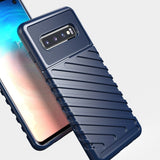 Capa Thunder capa flexível resistente resistente em TPU para Samsung Galaxy S10 preta