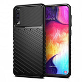 Capa Thunder Capa flexível resistente resistente em TPU para Samsung Galaxy A50s  -  Galaxy A50  -  Galaxy A30s preta