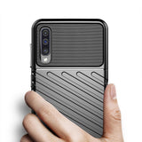 Capa Thunder Capa flexível resistente resistente em TPU para Samsung Galaxy A50s  -  Galaxy A50  -  Galaxy A30s preta