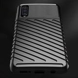 Capa Thunder Capa flexível resistente resistente em TPU para Samsung Galaxy A50s  -  Galaxy A50  -  Galaxy A30s azul