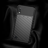 Capa Thunder Capa flexível resistente resistente em TPU para Samsung Galaxy A10 preta