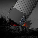 Capa Thunder Capa flexível resistente resistente e resistente de TPU para Samsung Galaxy A40 azul