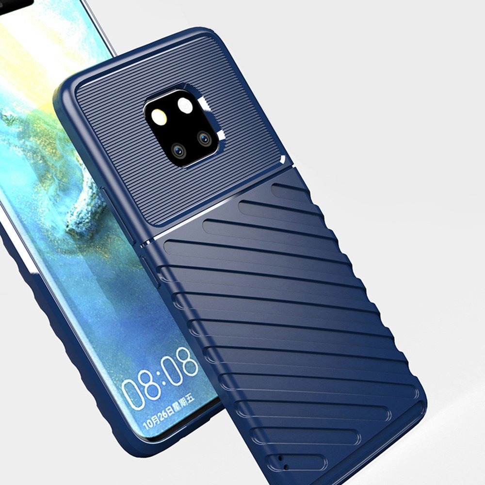 Capa Thunder Capa flexível resistente resistente em TPU para Huawei Mate 20 Pro preta