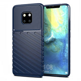 Capa Thunder Capa flexível resistente resistente em TPU para Huawei Mate 20 Pro azul