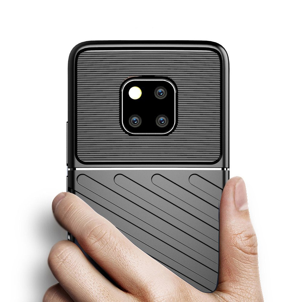 Capa Thunder Capa flexível resistente resistente em TPU para Huawei Mate 20 Pro azul