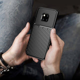 Capa Thunder Capa flexível resistente resistente em TPU para Huawei Mate 20 Pro azul