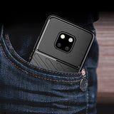Capa Thunder Capa flexível resistente resistente em TPU para Huawei Mate 20 Pro azul