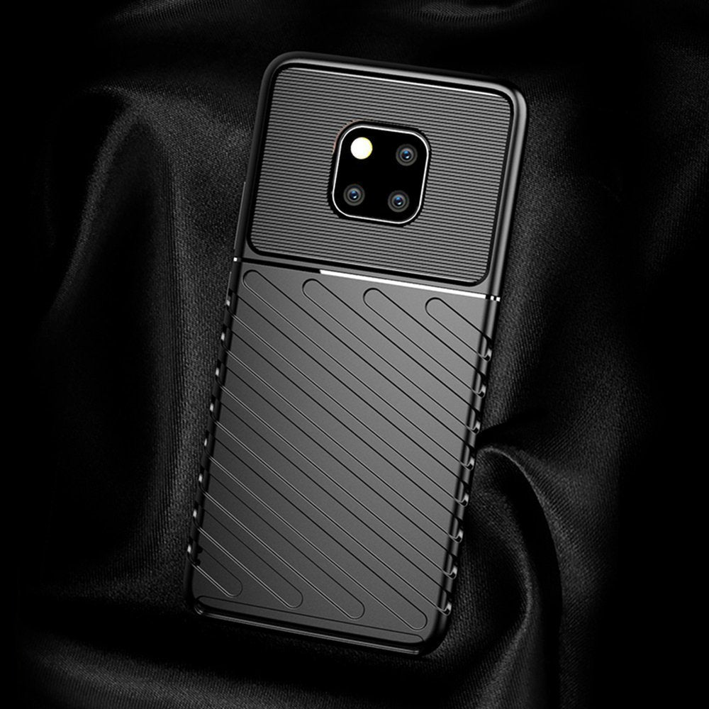 Capa Thunder Capa flexível resistente resistente em TPU para Huawei Mate 20 Pro verde