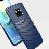 Capa Thunder Capa flexível resistente resistente em TPU para Huawei Mate 20 Pro verde