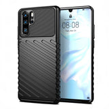 Capa Thunder Capa flexível resistente resistente em TPU para Huawei P30 Pro preta
