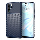 Capa Thunder Capa flexível resistente resistente em TPU para Huawei P30 Pro azul