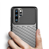 Capa Thunder Capa flexível resistente resistente em TPU para Huawei P30 Pro azul