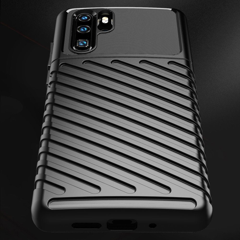 Capa Thunder Capa flexível resistente resistente em TPU para Huawei P30 Pro azul