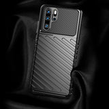 Capa Thunder Capa flexível resistente resistente e resistente de TPU para Huawei P30 Pro verde