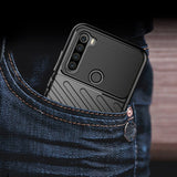 Capa Thunder Capa flexível resistente resistente em TPU para Xiaomi Redmi Note 8T preta