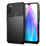 Capa Thunder Capa flexível resistente resistente em TPU para Xiaomi Redmi Note 8T preta