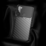 Capa Thunder Capa flexível resistente resistente em TPU para Xiaomi Redmi Note 8T preta