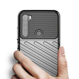 Capa Thunder Capa flexível resistente resistente em TPU para Xiaomi Redmi Note 8T preta