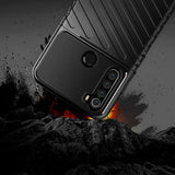 Capa Thunder Capa flexível resistente resistente em TPU para Xiaomi Redmi Note 8T preta