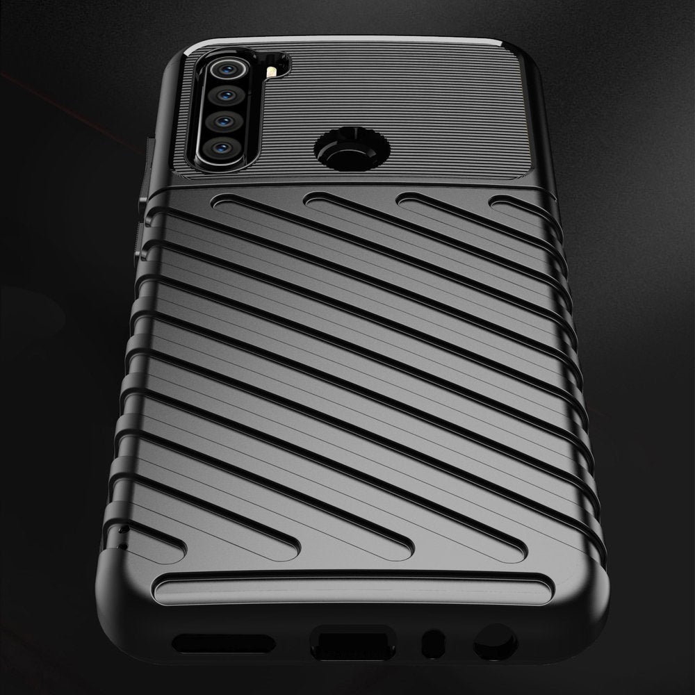 Capa Thunder Capa flexível resistente resistente em TPU para Xiaomi Redmi Note 8T preta