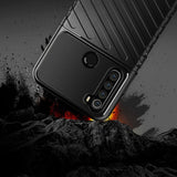 Capa Thunder Capa flexível resistente resistente em TPU para Xiaomi Redmi Note 8T azul