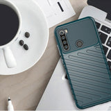 Capa Thunder Capa flexível resistente resistente em TPU para Xiaomi Redmi Note 8T azul