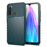 Capa Thunder Capa flexível resistente resistente em TPU para Xiaomi Redmi Note 8T verde