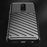 Capa Thunder Capa flexível resistente resistente em TPU para Xiaomi Redmi 8 preta