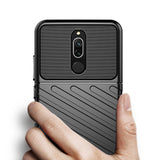 Capa Thunder Capa flexível resistente resistente em TPU para Xiaomi Redmi 8 azul