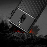 Capa Thunder Capa flexível resistente resistente em TPU para Xiaomi Redmi 8 azul