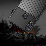 Capa Thunder capa flexível resistente resistente em TPU para Xiaomi Redmi Note 7 preta