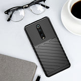 Capa Thunder Capa flexível resistente resistente em TPU para Xiaomi Mi 9T  -  Xiaomi Mi 9T Pro preto
