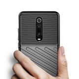 Capa Thunder Capa flexível resistente resistente em TPU para Xiaomi Mi 9T  -  Xiaomi Mi 9T Pro preto