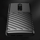 Capa Thunder Capa flexível resistente resistente em TPU para Xiaomi Mi 9T  -  Xiaomi Mi 9T Pro preto